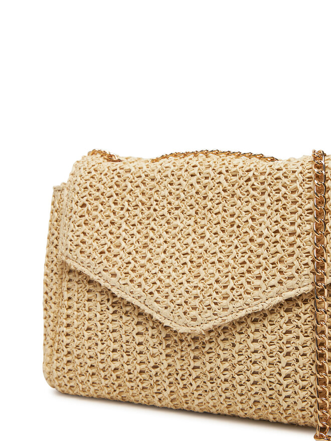 Pieces Handtasche Pieces 17157726 Beige