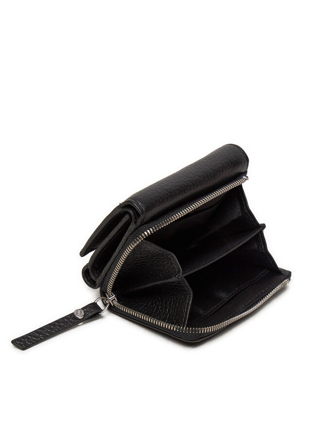 Gianni Chiarini Malá dámska peňaženka Gianni Chiarini PF W5065 GRN Čierna