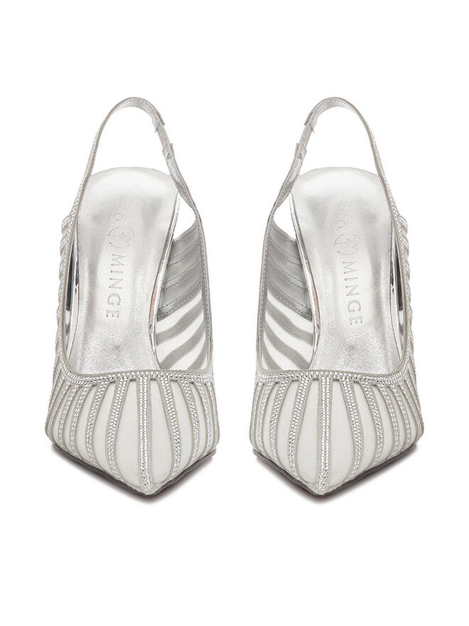 Eva Minge Tacón de aguja Eva Minge EO-AVA-E373-70H-C183Y1 Plata