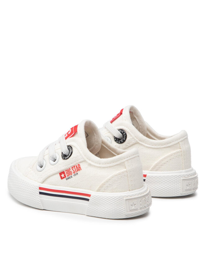 Big Star Shoes Гуменки Big Star Shoes JJ374160 Бял