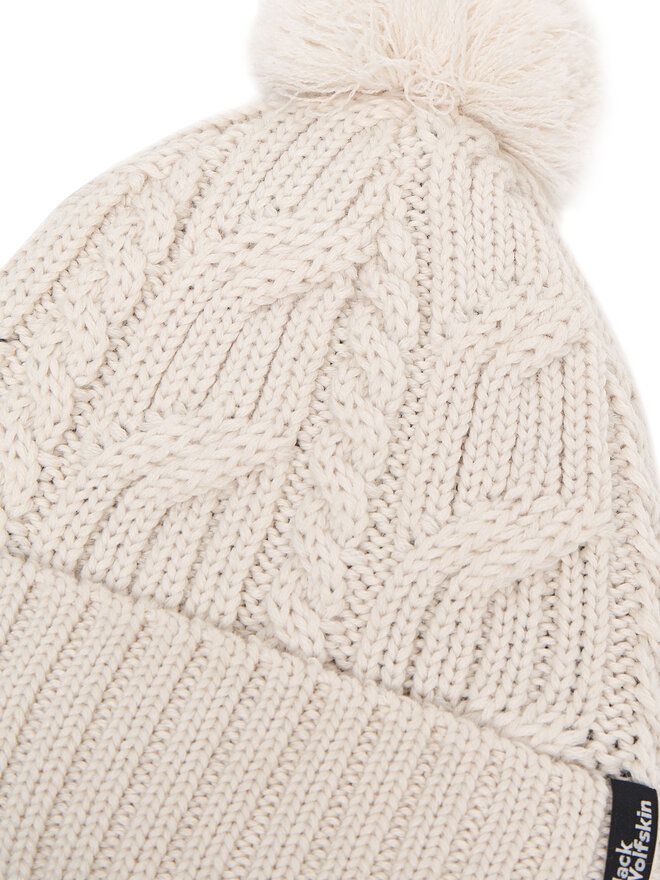 Jack Wolfskin Cepure Jack Wolfskin Pompom 1905092 Bēšs