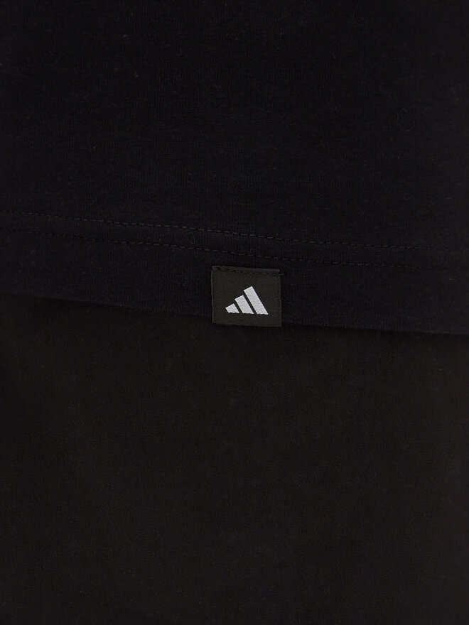 adidas adidas Póló Lounge Slides Graphic Pocket JC5283 Fekete Regular Fit
