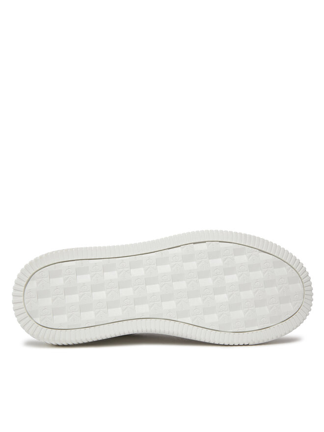 Calvin Klein Jeans Сникърси Calvin Klein Jeans Chunky Cupsole Low Lth Nbs Mr YW0YW01411 Бял