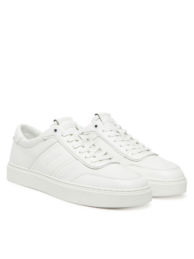 Calvin Klein Αθλητικά Calvin Klein Clean Cup Low Lace Tape HM0HM01898 Λευκό