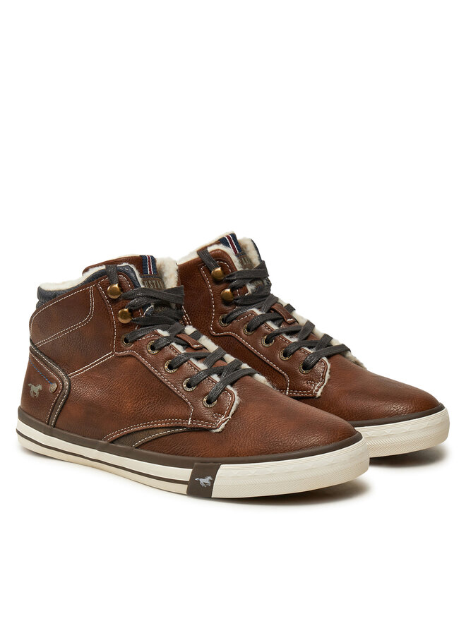 Mustang Schnürschuhe Mustang 4072-602 Braun