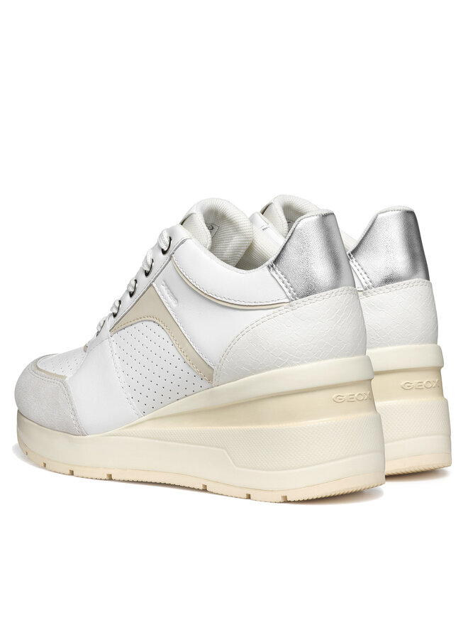 Geox Sneakers Geox D Zosma D558LA 08522 C1352 Bianco