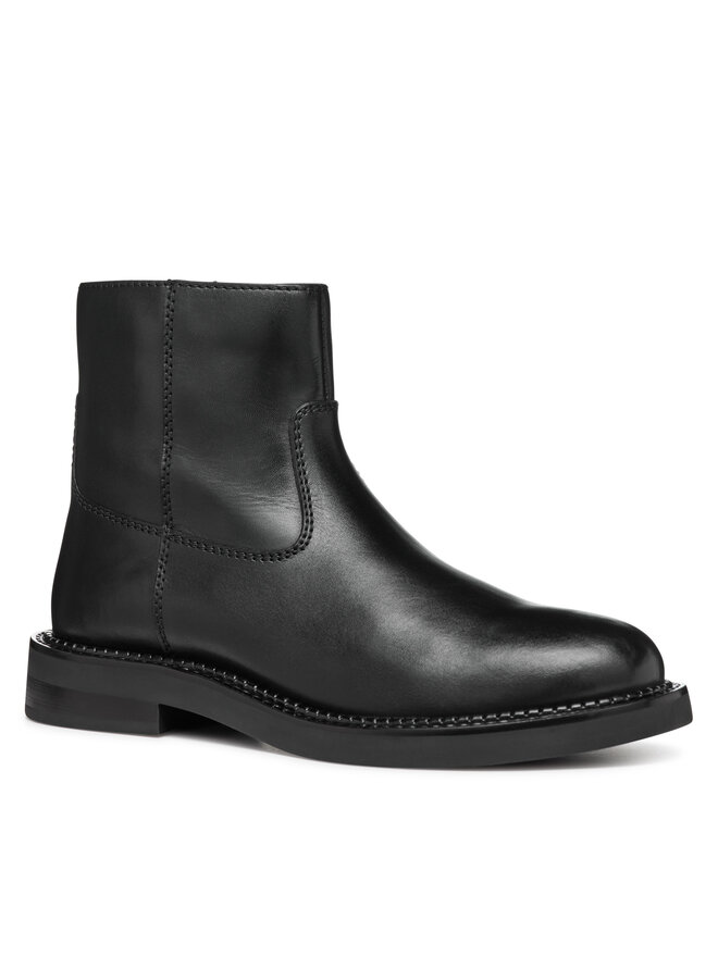 Geox Īsie zābaki Geox D Serilda D46WYB 00043 C9999 Melns