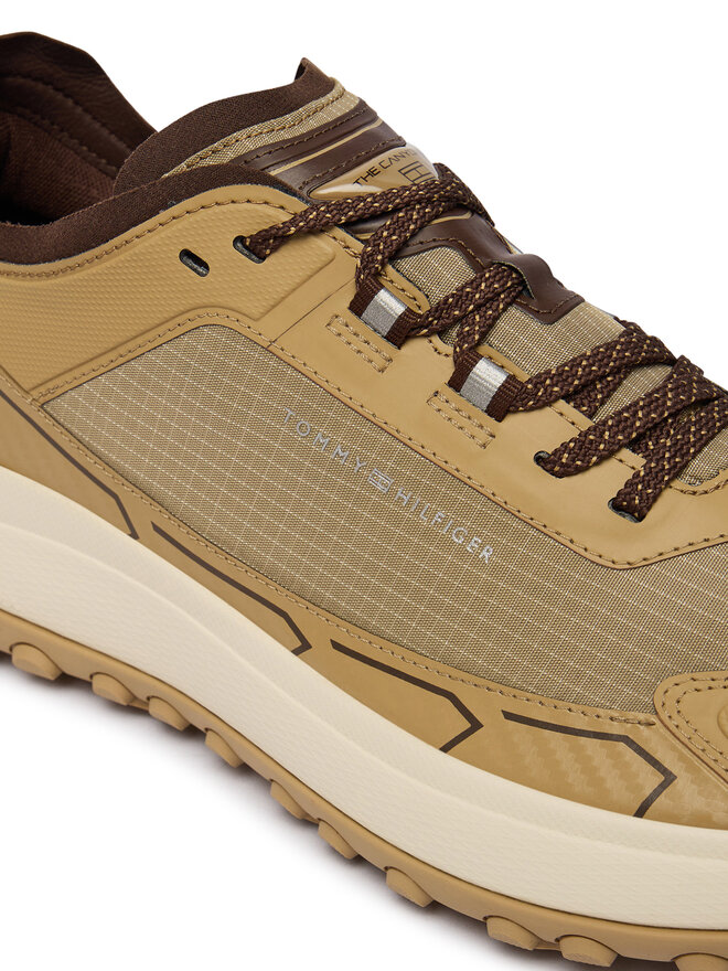 Tommy Hilfiger Sneakers Tommy Hilfiger The Canyon X M Mix Runner Wpm FM0FM06066 Hellbraun