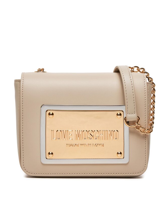 LOVE MOSCHINO Ročna torba LOVE MOSCHINO JC4357PP0IK1211A Bež