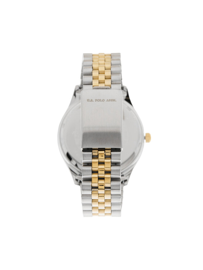U.S. Polo Assn. Uhr U.S. Polo Assn. USP7239BK Silberfarben
