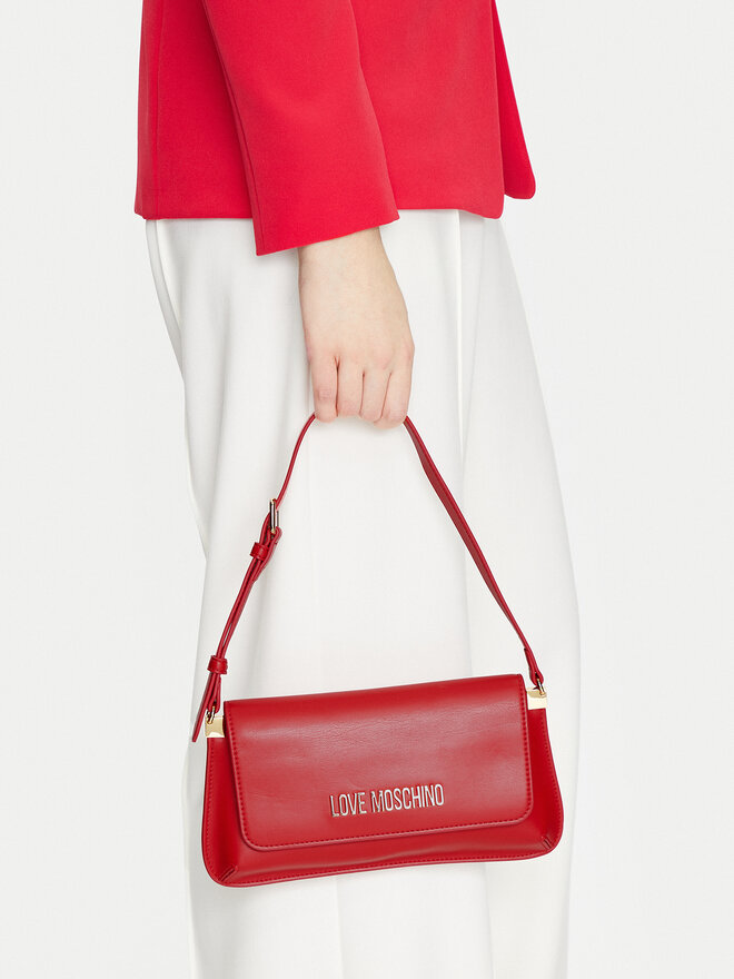 LOVE MOSCHINO Ročna torba LOVE MOSCHINO JC4058PP1MLO0500 Rdeča