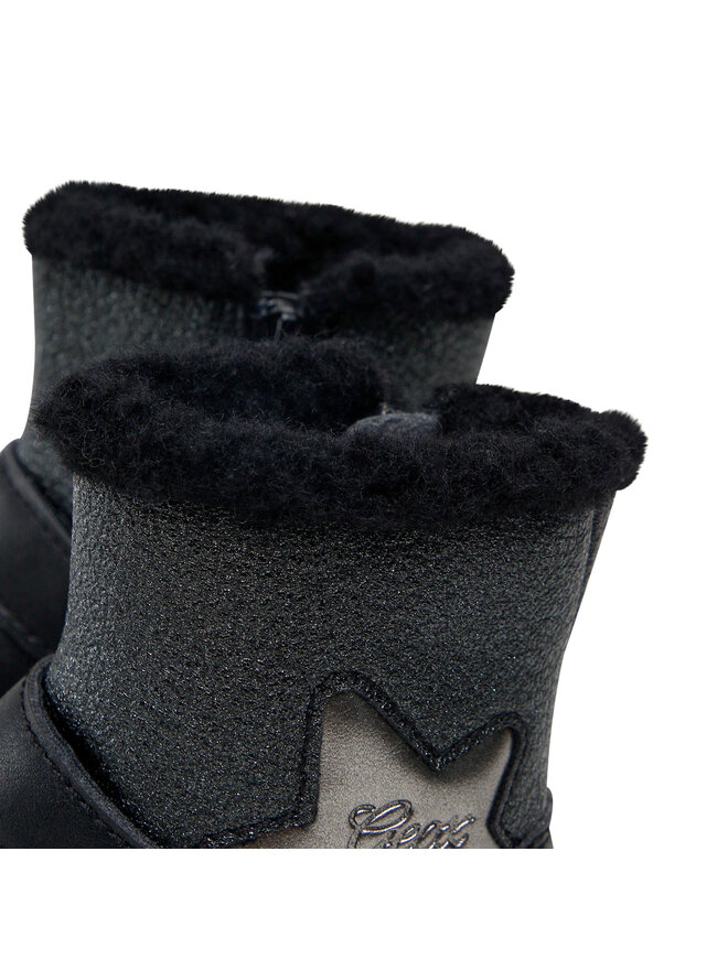 Geox Čižmy Geox B Balu' G. B B162ZB 054BJ C9999 Čierna