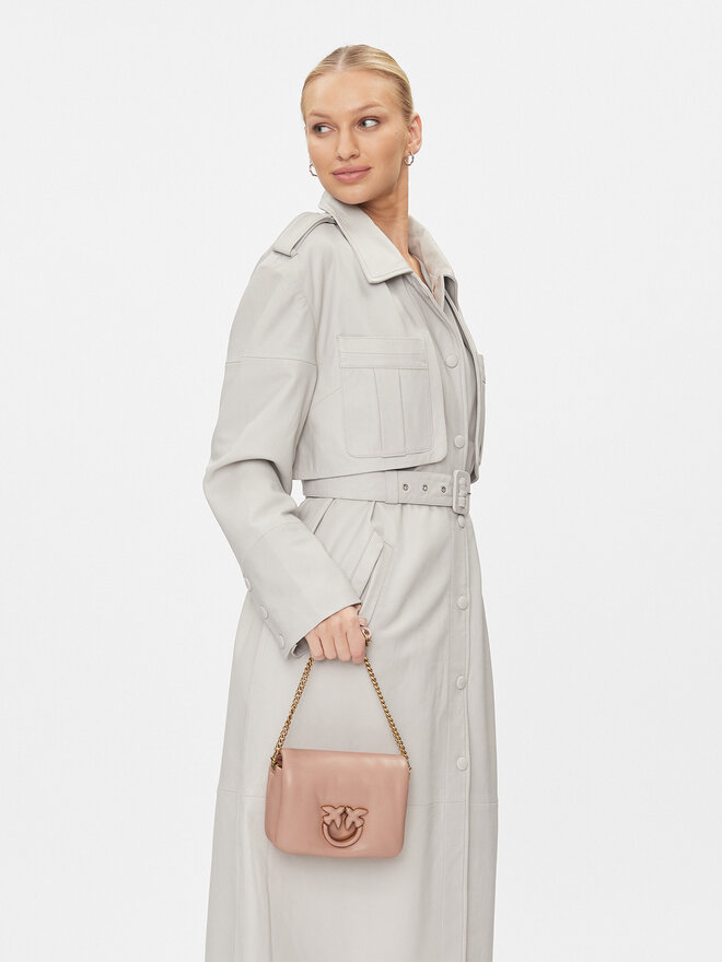 PINKO Kabelka Pinko Love Click Baby Puff AI 23-24 PLTT 101584 A10F Růžová