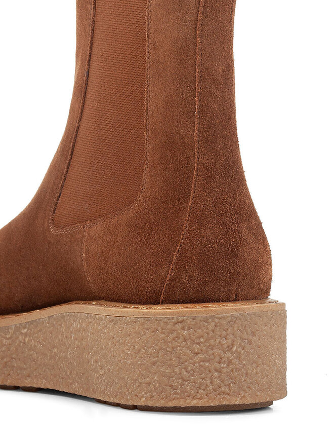 Geox Klassische Stiefeletten Geox D Elidea D36VEC 00022 CD500 Braun