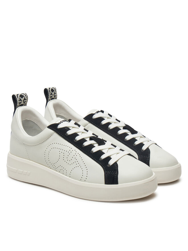 Coccinelle Сникърси Coccinelle Coccinellemonogram E4 RWR 24 01 01 Бял