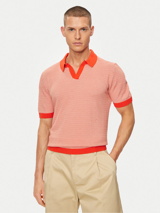 United Colors Of Benetton United Colors Of Benetton Pólóing 1094K3014 Piros Regular Fit