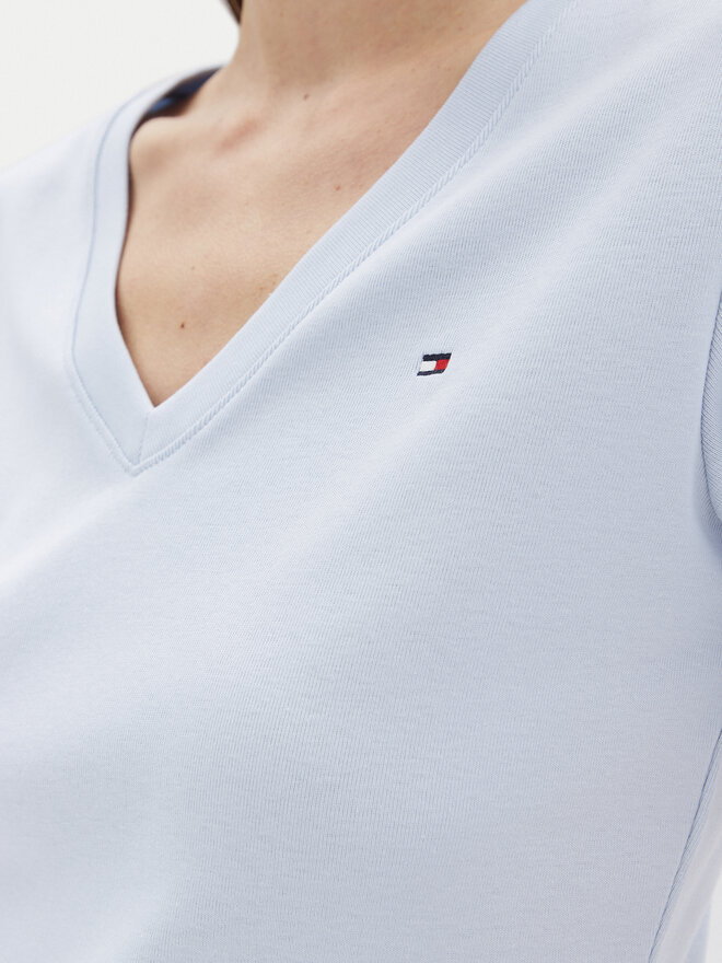 Tommy Hilfiger Tommy Hilfiger T-Shirt New Cody WW0WW40584 Himmelblau Slim Fit