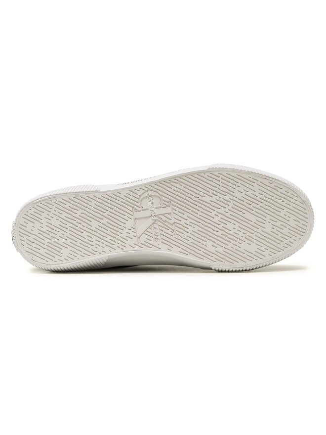 Calvin Klein Jeans Αθλητικά Calvin Klein Jeans Vulcanized Skate Mid Laceup Mix YM0YM00025 Μαύρο