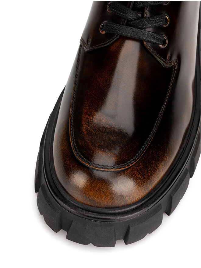 Badura Nizki čevlji Badura ELANA-01W1-001 Rjava