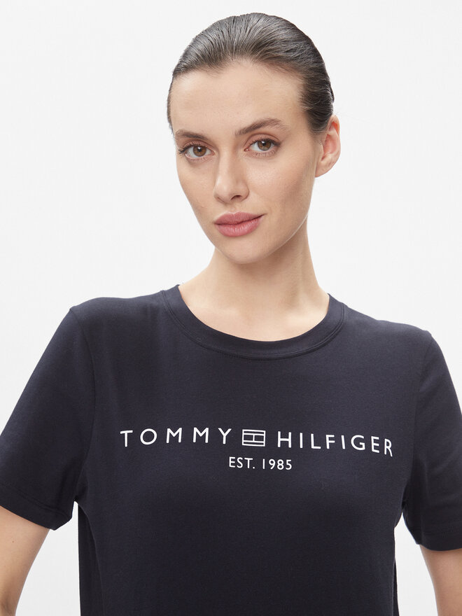 Tommy Hilfiger Tommy Hilfiger Póló WW0WW40276 Sötétkék Regular Fit