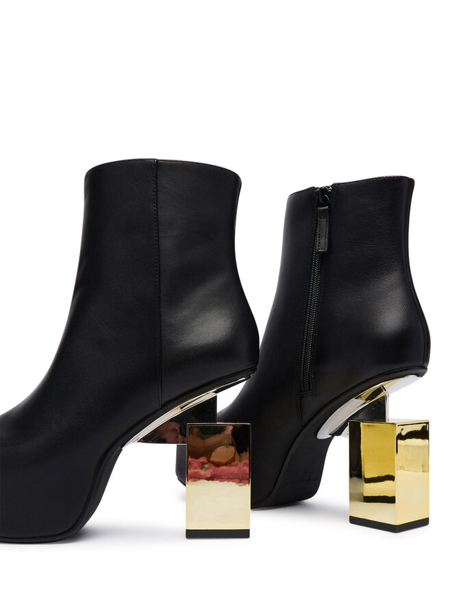 United Nude Ботильйони United Nude Cubist Bootie 109430116 Чорний