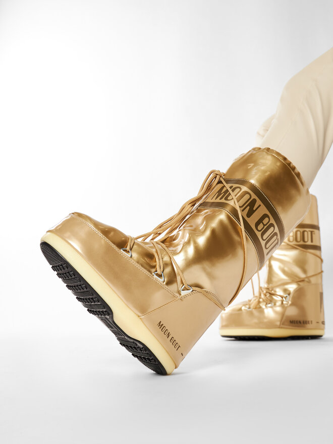 Moon Boot Schneeschuhe Moon Boot Vinile Met. 14021400003 Goldfarben