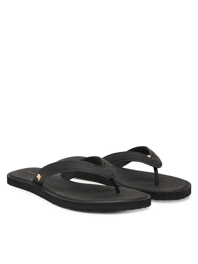 Tommy Hilfiger Zehentrenner Tommy Hilfiger Scandi FW0FW09206 Schwarz