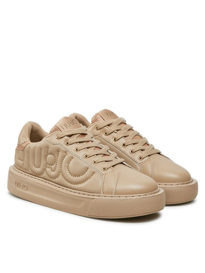 Liu Jo Sneakersy Liu Jo Kylie 29 BF4063 EX014 Béžová