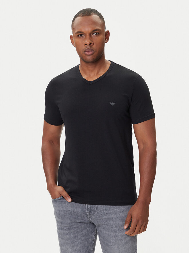 Emporio Armani Underwear Emporio Armani Underwear 2er-Set T-Shirts EM000392 AF14132 MC005 Schwarz Regular Fit