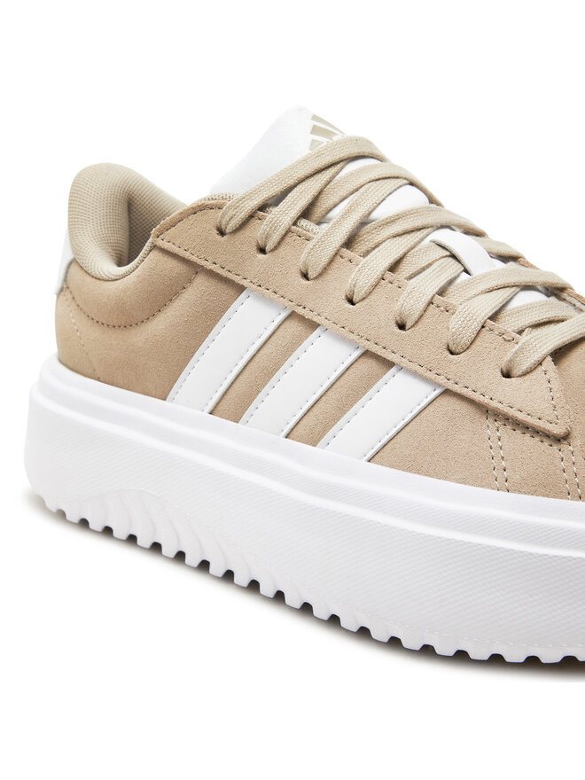 adidas Sneakersy adidas Grand Court Platform IH2408 Beżowy