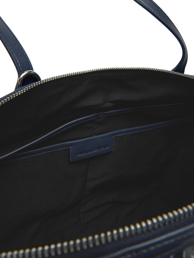 KARL LAGERFELD Ročna torba KARL LAGERFELD A1W30182 Mornarsko modra