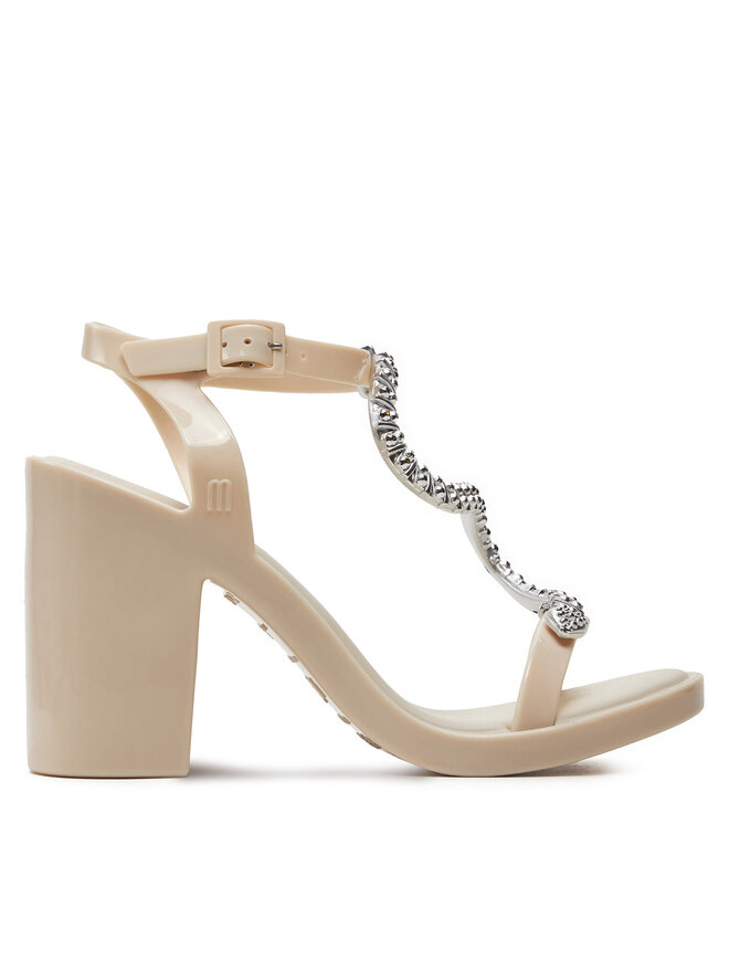 Melissa Sandales Melissa Melissa Snake Block + Bo.Bo Ad 35775 Bēšs