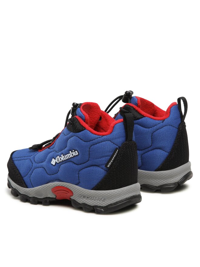 Columbia Trekking čevlji Columbia Childrens Firecamp Mid 2 Wp BC1201 Mornarsko modra