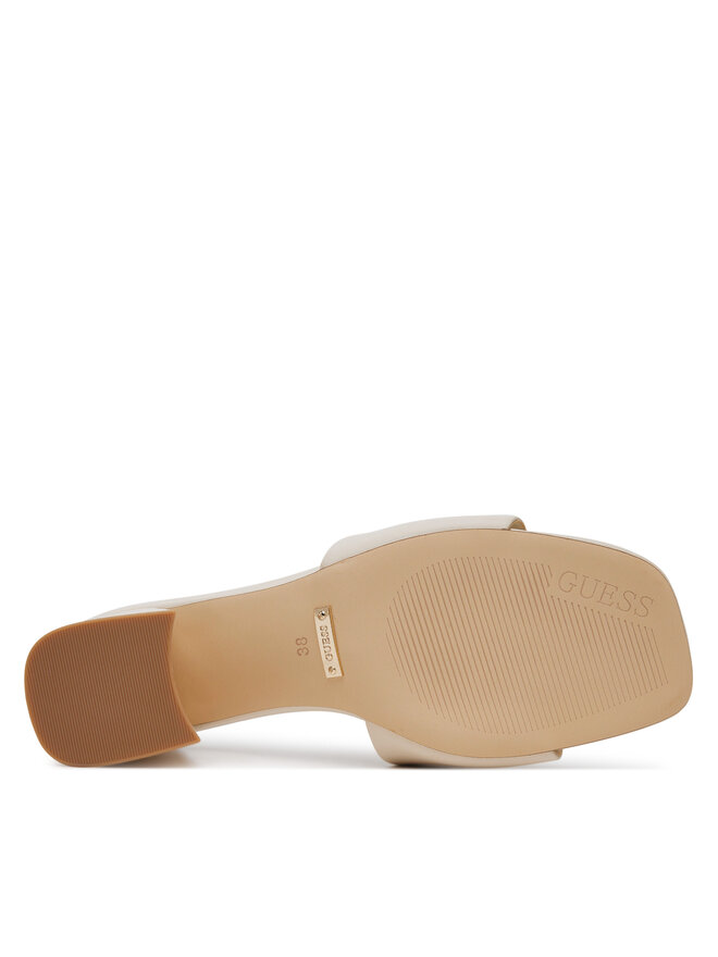 Guess Klapki Guess Gals FLJGAS LEA03 Beżowy