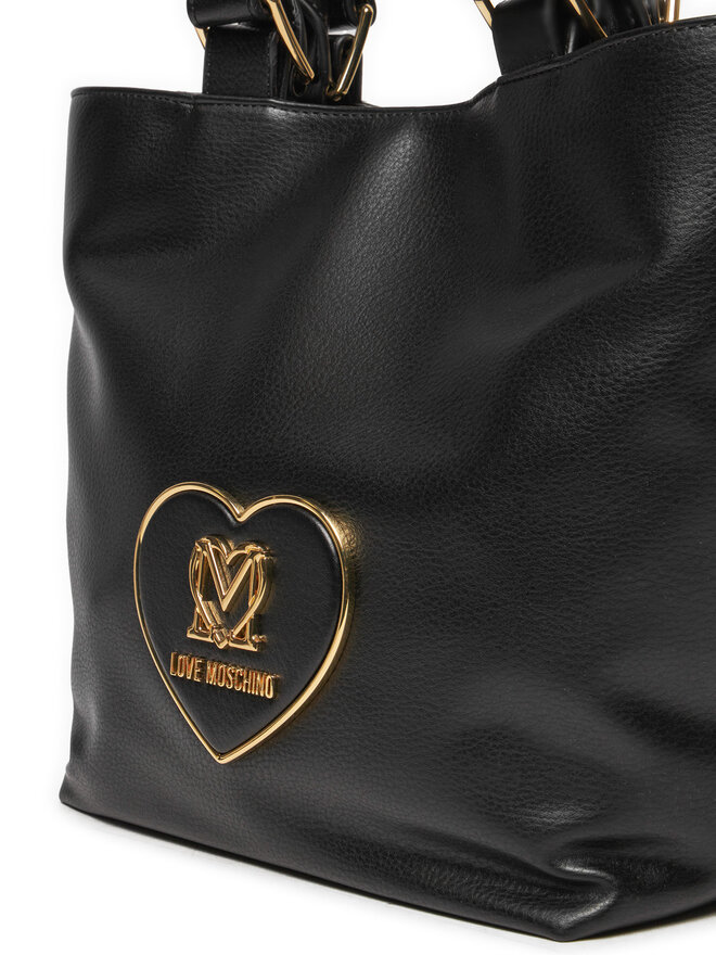 LOVE MOSCHINO Ročna torba LOVE MOSCHINO JC4124PP1LLB0000 Črna