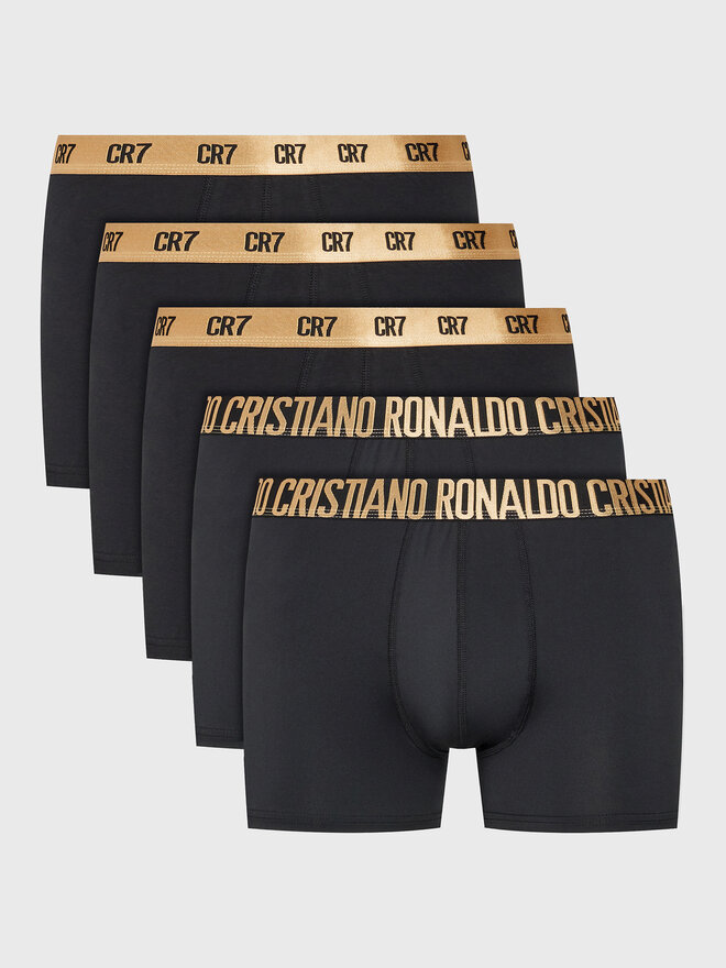 Cristiano Ronaldo CR7 Cristiano Ronaldo CR7 Σετ μποξεράκια 5 τμχ. Basic 8123-49 Μαύρο