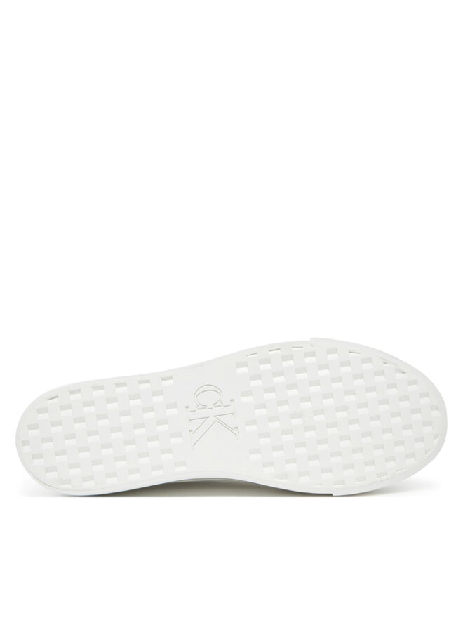 Calvin Klein Jeans Sportcipők Calvin Klein Jeans Vulc Flatform Lth YW0YW01886 Fehér
