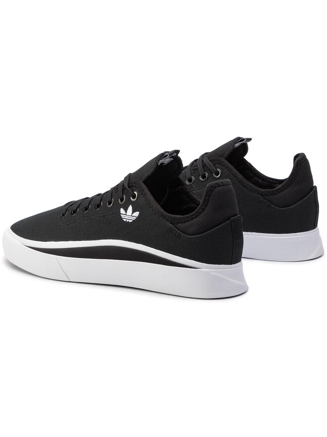 Adidas originals sabalo sneaker in black and white 2025