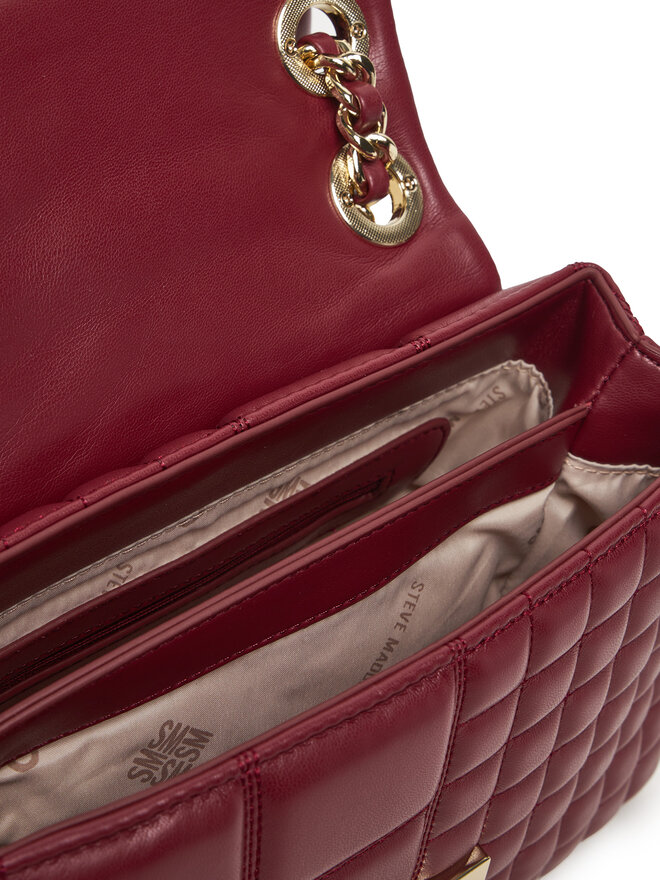 Steve Madden Ročna torba Steve Madden Bvolt-Q SM13001813 Bordo rdeča