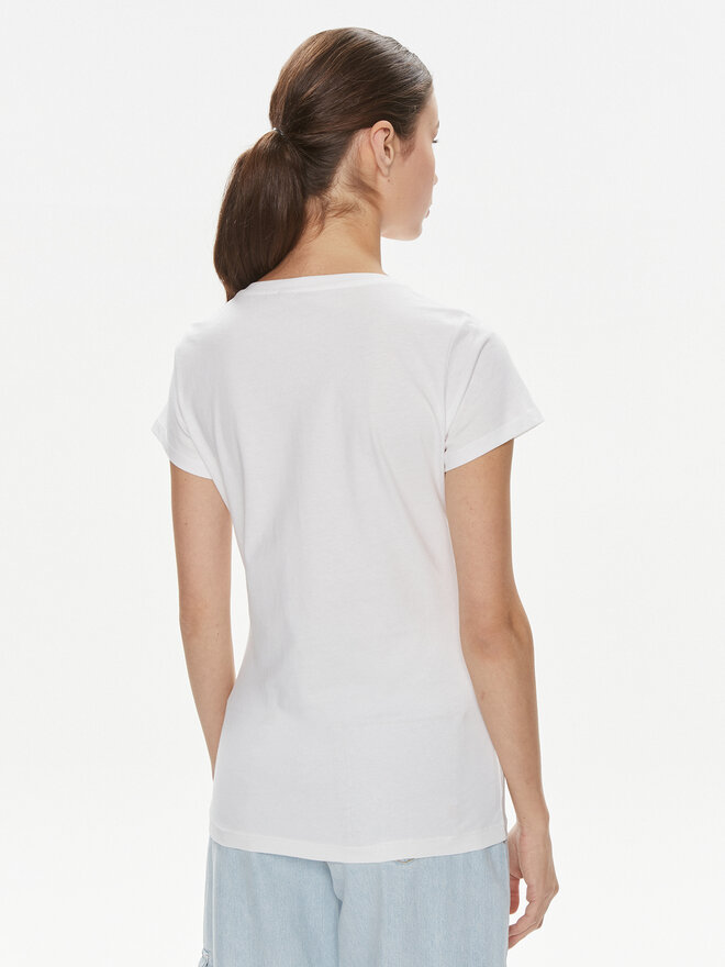 Liu Jo Liu Jo Camiseta Ecs T-Shirt Basica M VA4216 JS923 Blanco Regular Fit