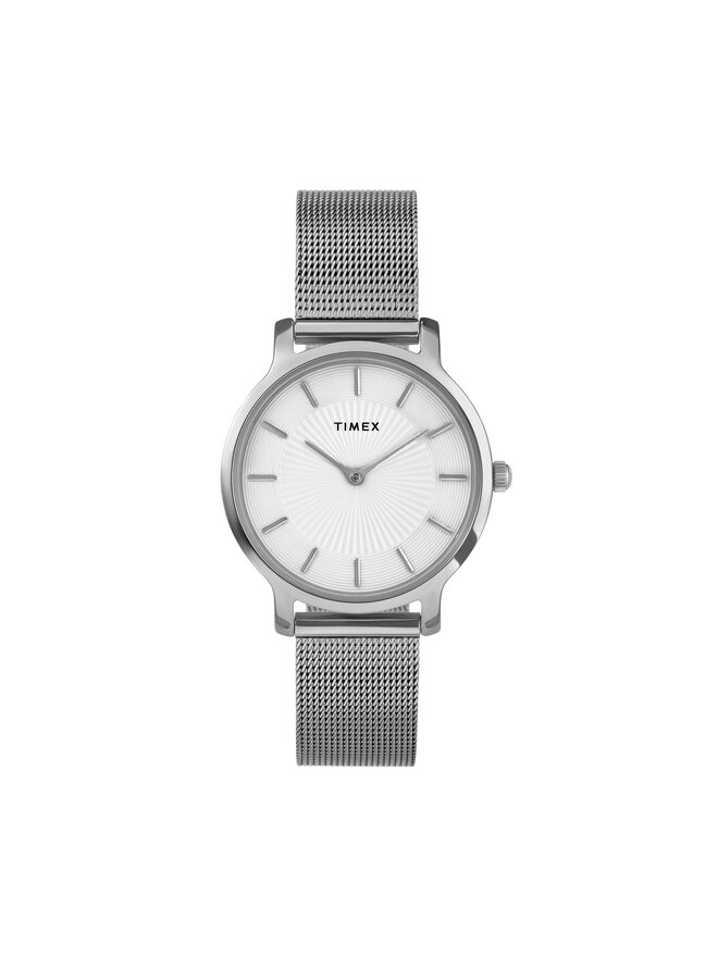 Timex Pulkstenis Timex Transcend TW2Y10200 Sudraba