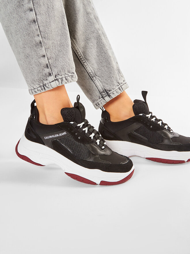 Calvin Klein Jeans Sneakersy Calvin Klein Jeans Maya R0802 Černá