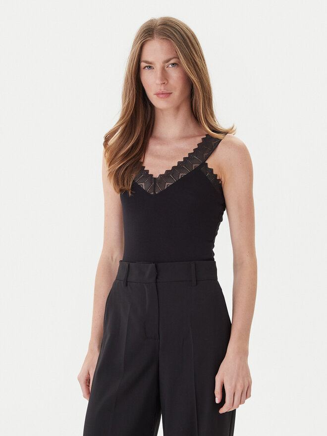 Morgan Morgan Felső 242-DNAE Fekete Slim Fit