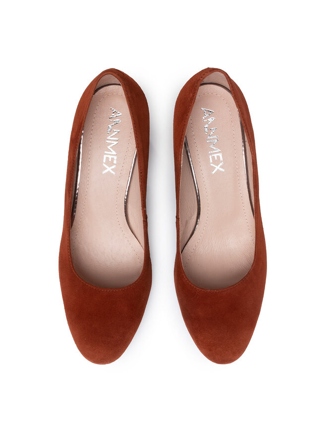 Ann Mex Halbschuhe Ann Mex 9321 12RW Braun