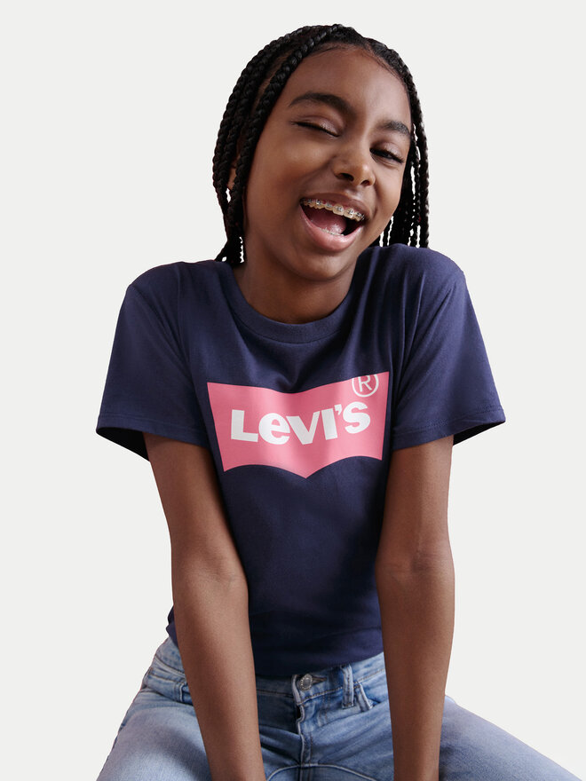 Levi's® Levi's® Póló 4EK825-C6Y Sötétkék Regular Fit