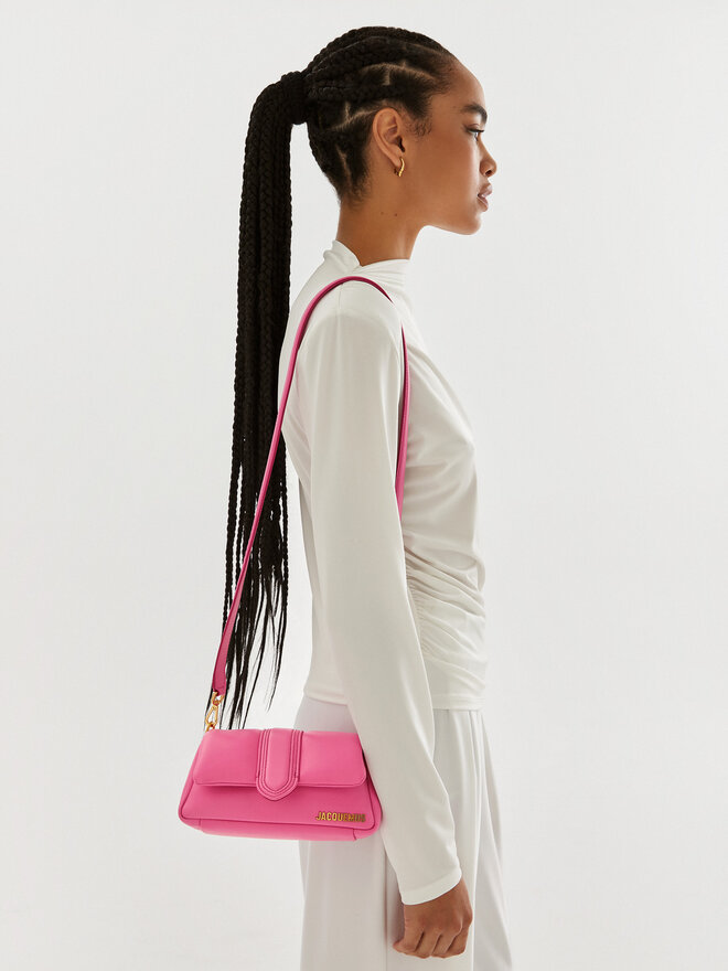 JACQUEMUS Geantă JACQUEMUS Le Petit Bambimou 233BA335-3073 Roz