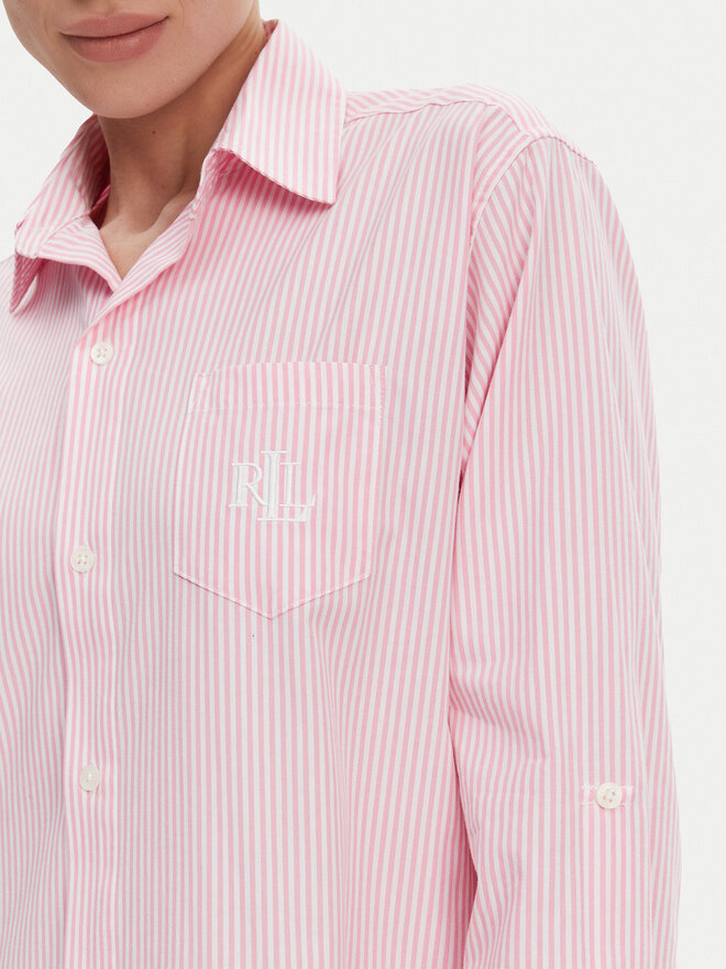 LAUREN RALPH LAUREN LAUREN RALPH LAUREN Nachthemd ILN32315 Rosa Relaxed Fit