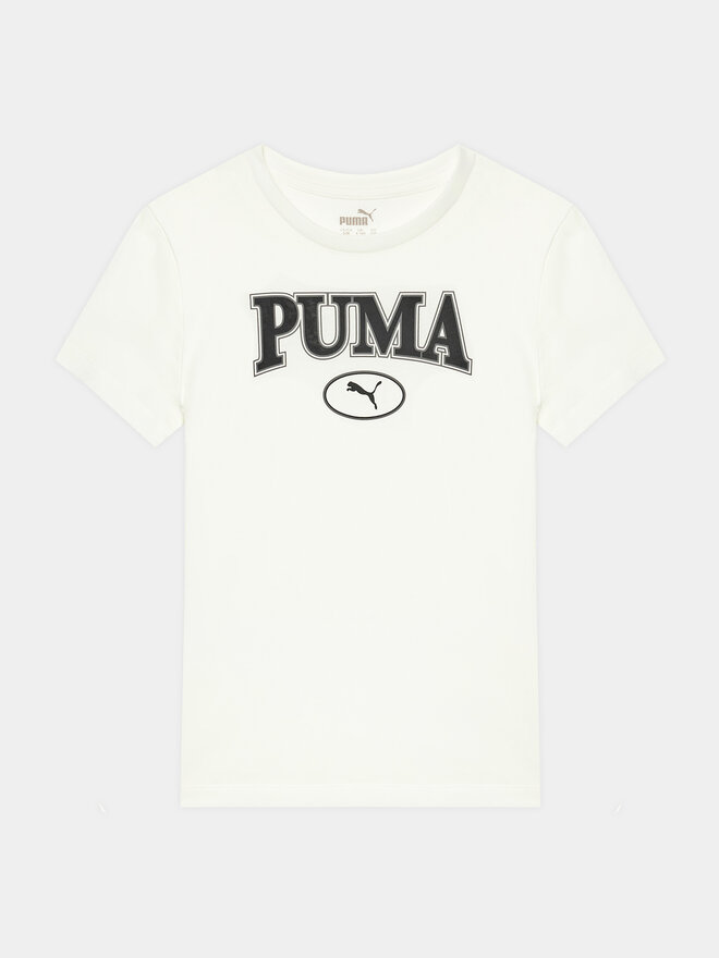 Puma Puma Marškinėliai Squad 676441 Écru Regular Fit