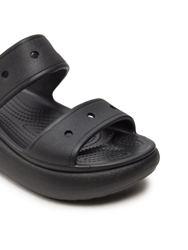 Crocs Papucs Crocs Classic Crush Sandal 207670 Fekete