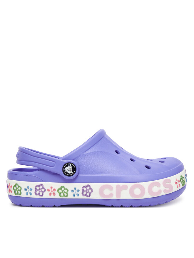 Crocs Klapki Crocs BAYABAND CLOG K 211302-5PY Fioletowy